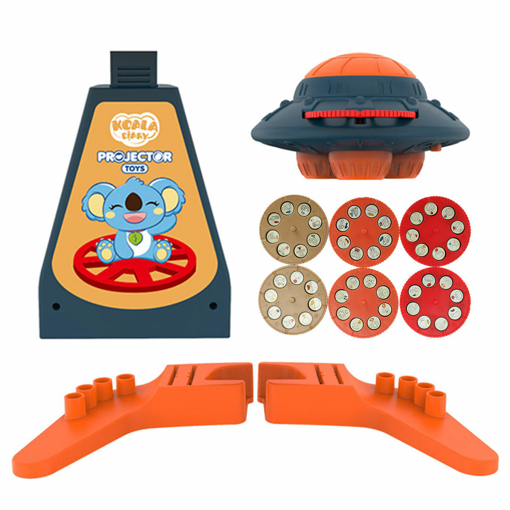 Children Writing Painting Board Desk LED Projector Art Drawing Light Toys for Educational Toys Kids