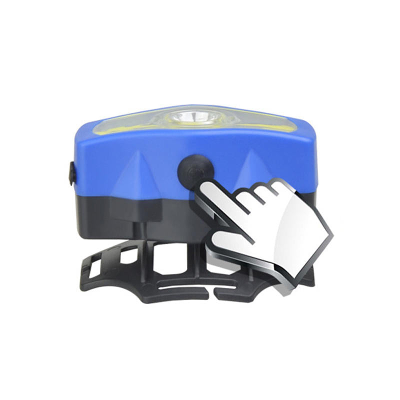 T6+COB 850LM Dual Light Source Cycling Headlamp 3Modes Rechargeable Bike Headlamp