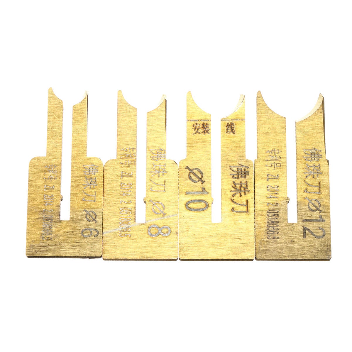 10pcs 6-12mm Alloy Ball Cutter Woodworking Drilling Wooden Beads Drill Rotary Bead Molding Tool