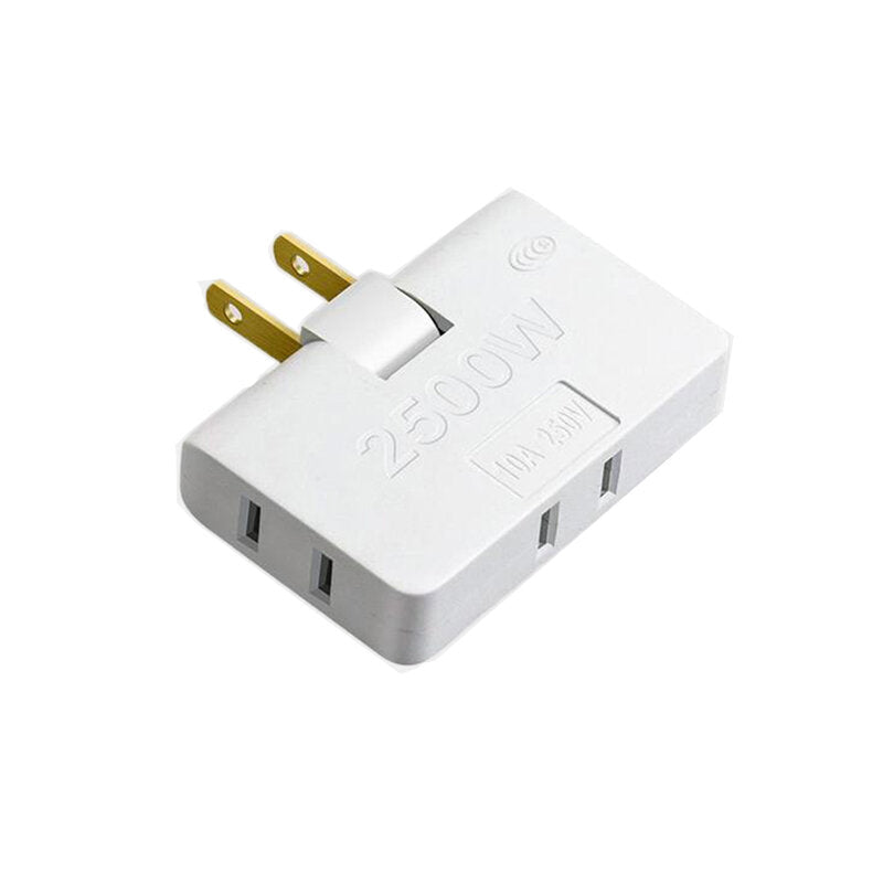 180 Degree Rotating Socket Ultra-thin One-turn Three-plug Household Two-hole Socket Two-pin Wireless Converter Adapter