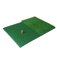60*40CM Golf Practice Mat 2-in-1 With Golf Ball T Golf Hitting Practice Faux Turf Backyard Outdoor Golf Training Equipment