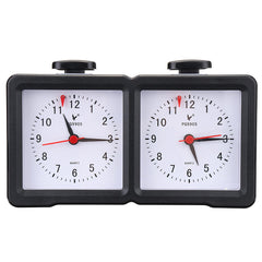 Quartz Electronic Analog Chess Clock I-GO Count Up Down Alarm Timer For Game Competition