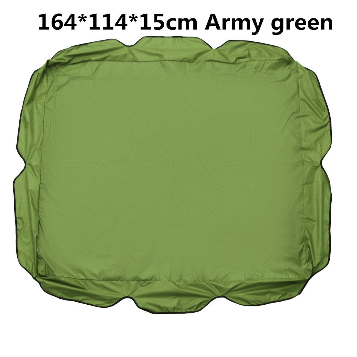 Three-seat Swing Ceiling Canopy Dust-proof Shade Waterproof for Outdoor Courtyard