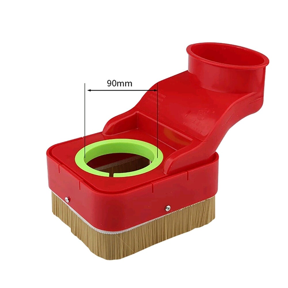 70/75/80/85/90/100mm CNC Dust Cover Brush Spindle wood working Engraving Milling Machine Cleaner Dust Collector
