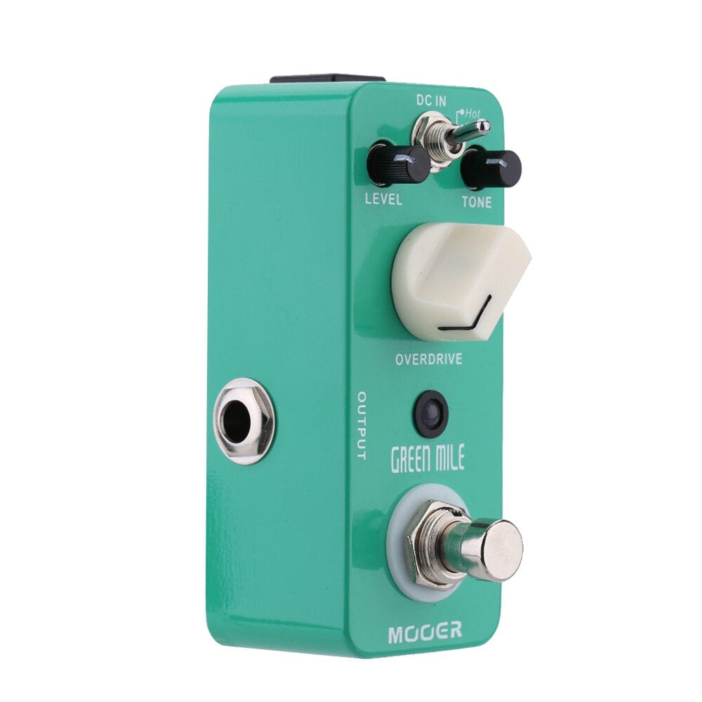 Green Mile Micro Mini Overdrive Electric Guitar Effect Pedal True Bypass