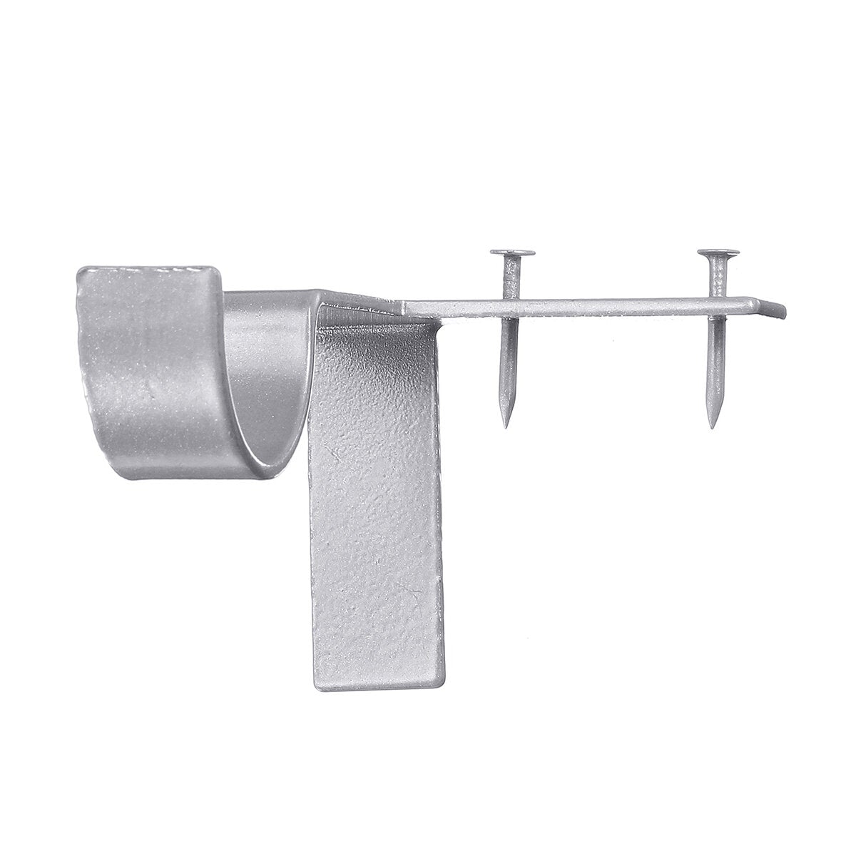2 Pairs Hang Curtain Rod Holders Bracket Into Window Frame Brackets