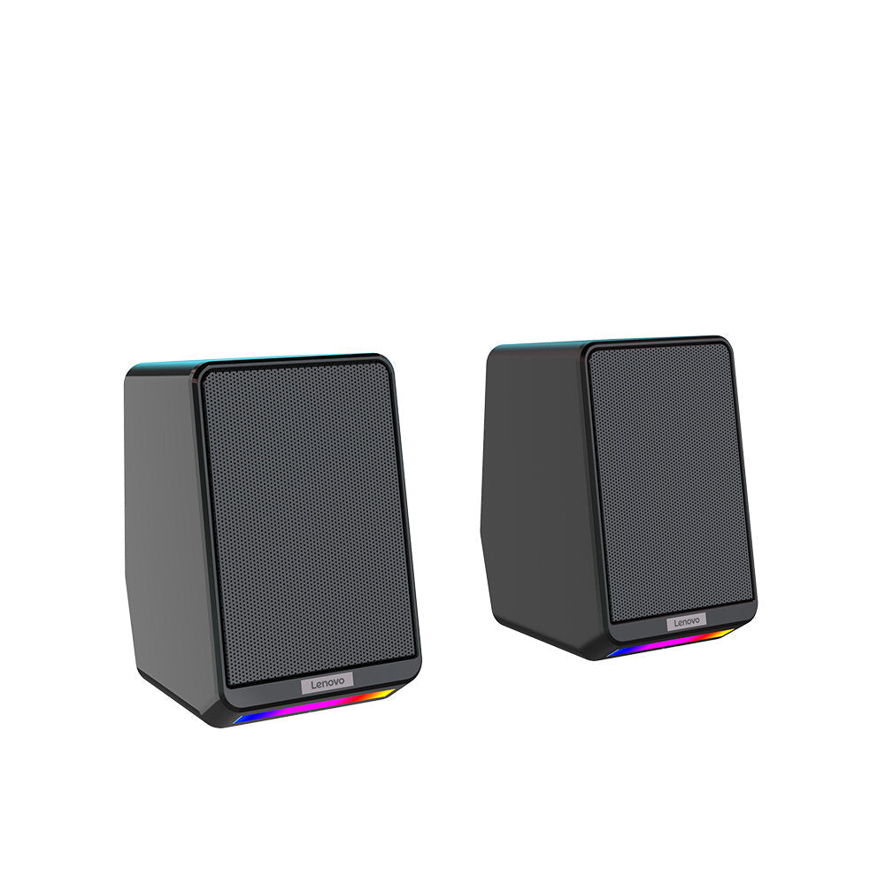 USB+3.5mm Wired Computer Speaker 360 Surround Sound Antimagnetic Technology Hi-Fi Sound for PC Laptop