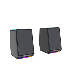 USB+3.5mm Wired Computer Speaker 360 Surround Sound Antimagnetic Technology Hi-Fi Sound for PC Laptop