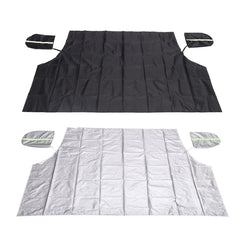 Magnetic Car Windshield Snow Cover Sun Dust Ice Frost Protector Shield Green 210x123.5x146cm