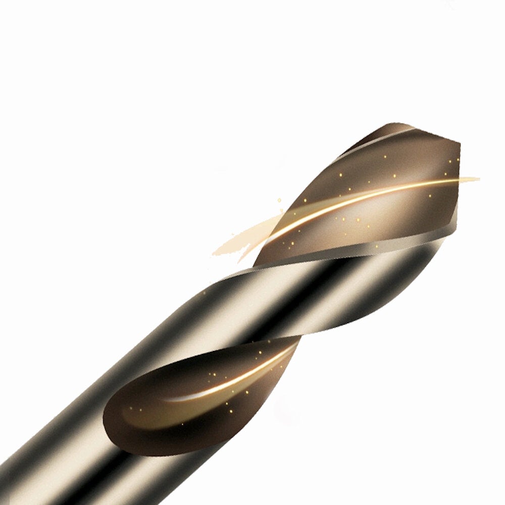 M35 Cobalt-containing Super-hard Double-edged Punching All-grinding Spiral Drill