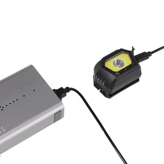 2PCS Five Modes Induction Headlamp USB Rechargeable Adjustable IPX65 Waterproof Outdoor Cycling Climbing Lighting
