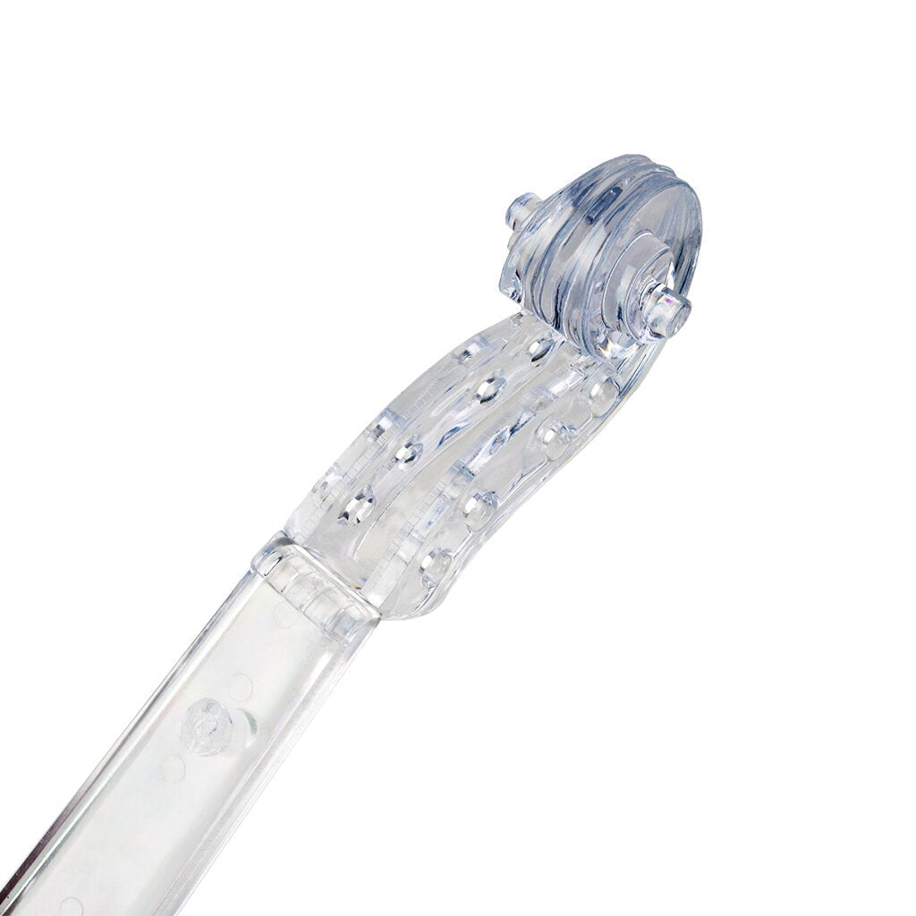 Etransparent Plastic Violin Neck for Violin DIY and Repairing