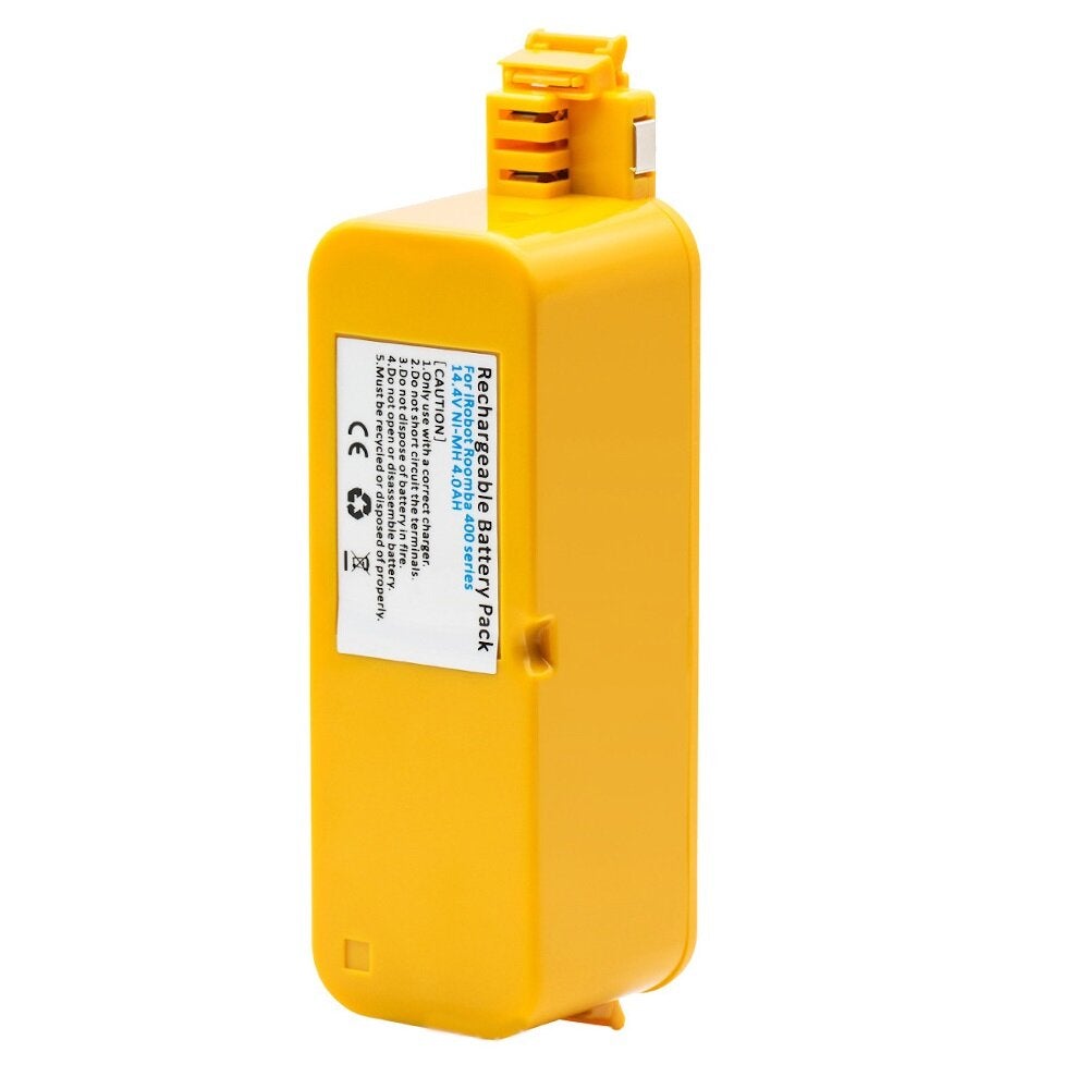 14.4V 3500mAh/4000mAh Large Capacity Ni-Mh Battery for IRobo 4000/4100/4210/800 Series