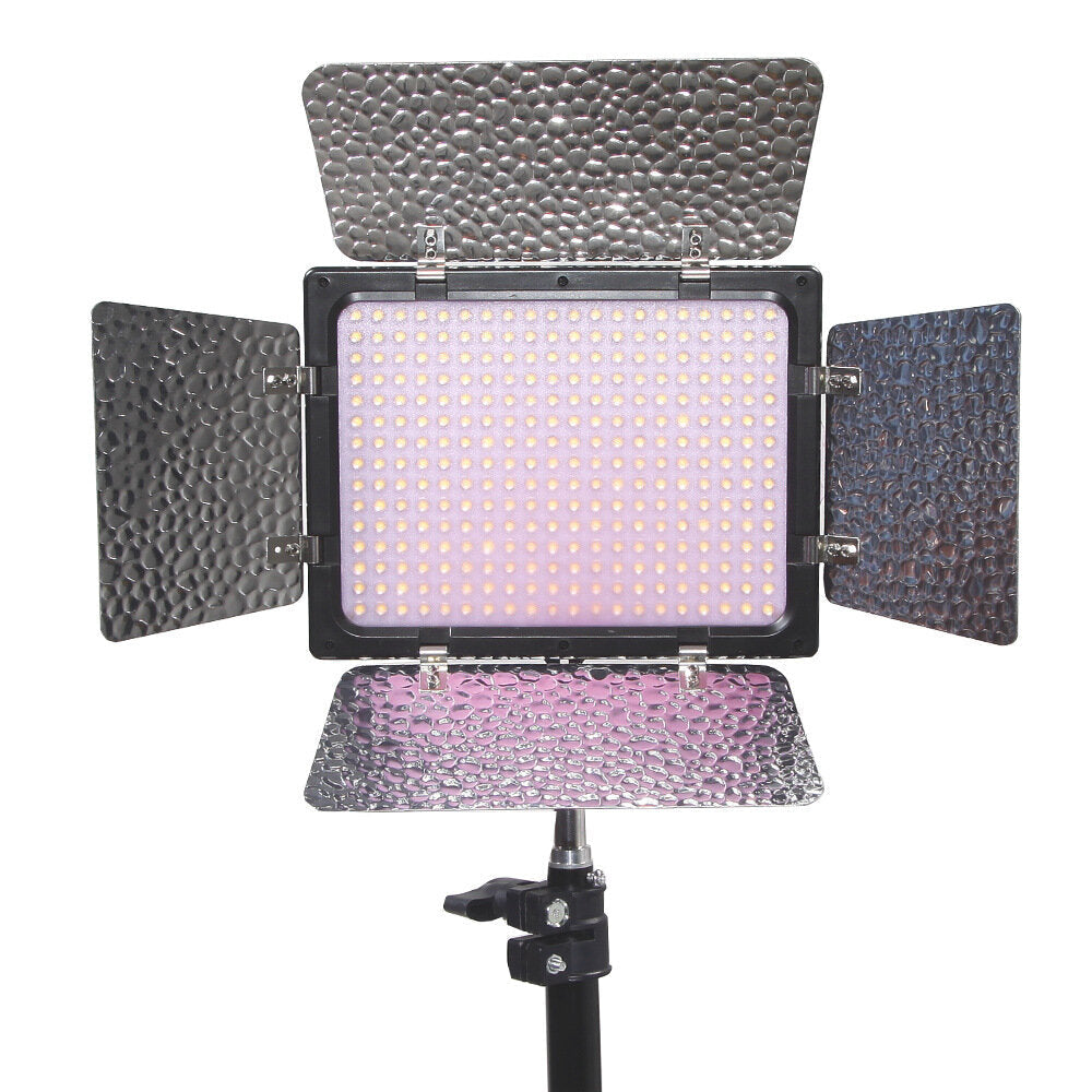 LED Photography Fill Light 3200K-6000K Color Temperature For Canon for Nikon for Sony Camera with Light Barrier