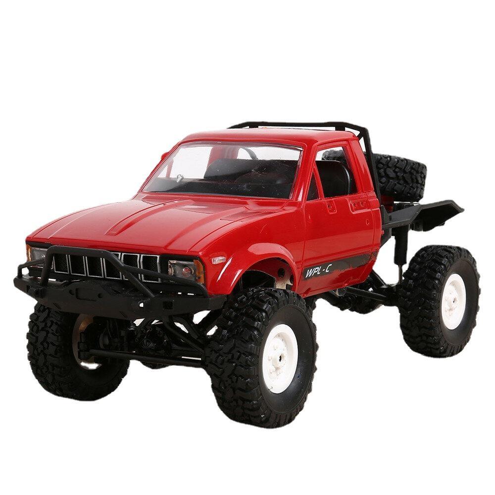 2.4G 4WD Off Road RC Military Car Rock Crawler Truck With Front LED RTR Toys