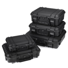 ABS Plastic Sealed Waterproof Storage Case Foam Impact -Resistant Hiking Portable Tool Box Dry Box