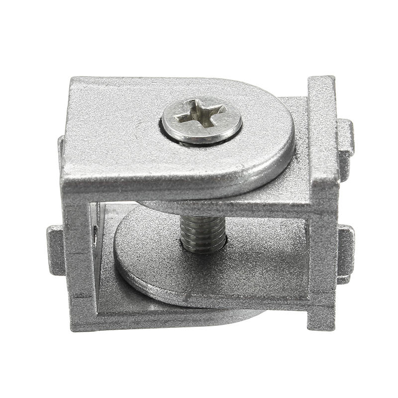 2Pcs Living Hinge 180 Furniture Angle Connector