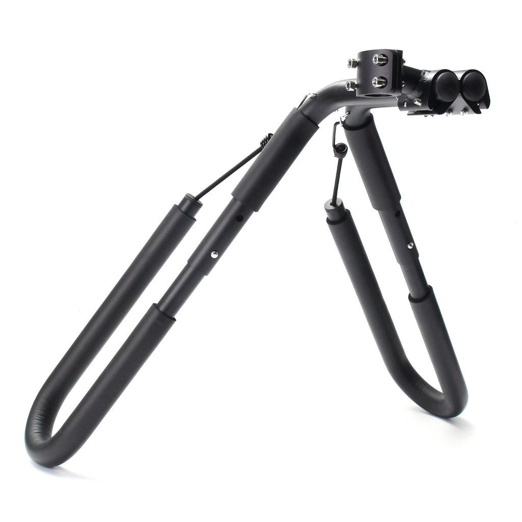 Move By Bike Adjustable Black Aluminum Surfboard Rack Bicycle Surfboard Rack