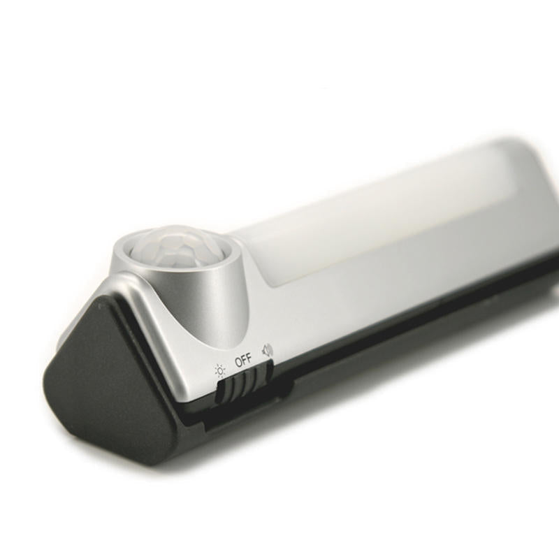 IR Sensor Infrared Motion Detector Triggered 100dB LED Light Alarm