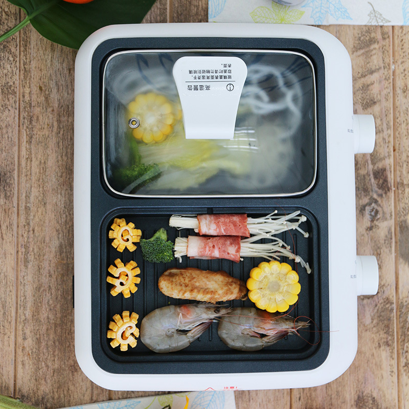 Multi-function Integrated Pot Electric Hot Pot Baking Tray