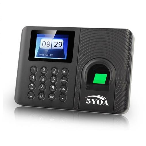 Biometric Fingerprint Time Attendance Machine Clock Recorder Employee Recognition Device