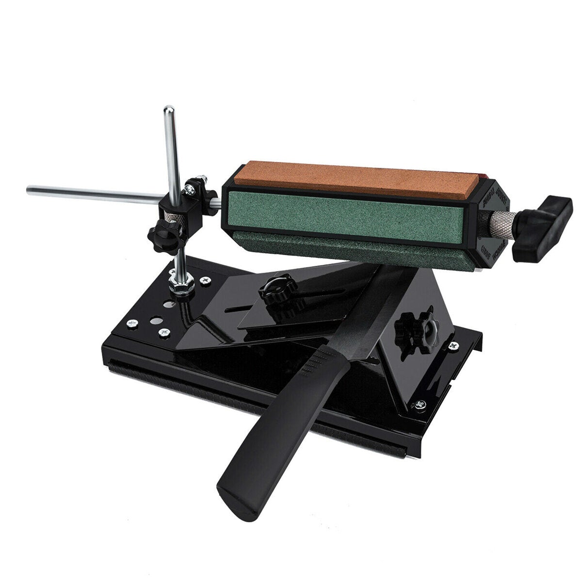 Angle Sharpener Sharpening Whetstone Set with 6pcs Grinding Stones Cutter Sharpener