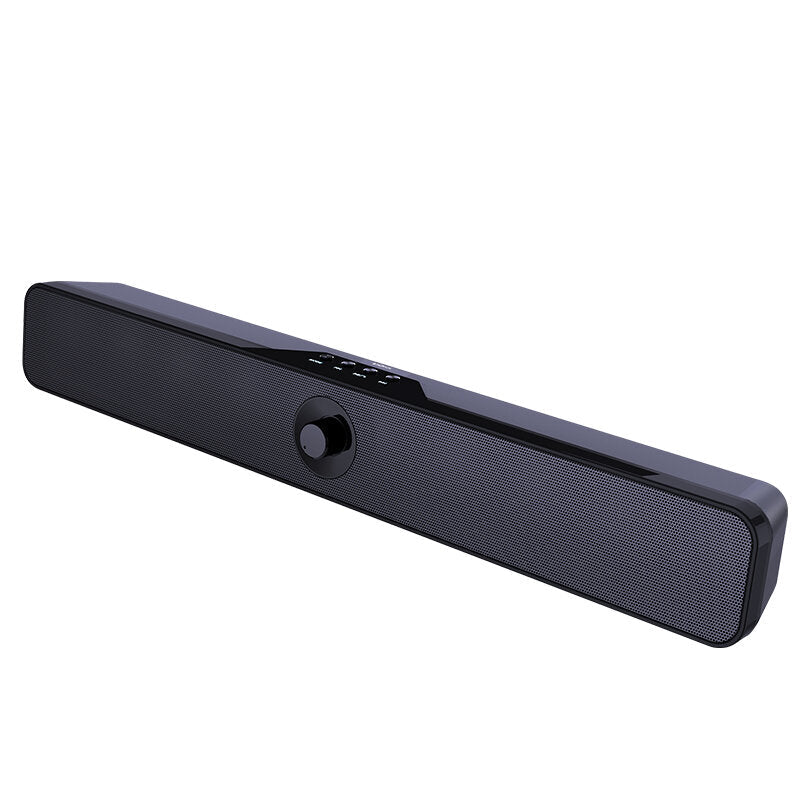 Mini Sound Bar Wireless Bluetooth 5.0 Computer Speaker Subwoofer Stereo 8W x2 Soundbar Powerful and Clear Loudspeaker Speakers