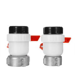 75mm/62mm Replacement Tank Butterfly Valve Tap Water Container Mauser Connector Fittings