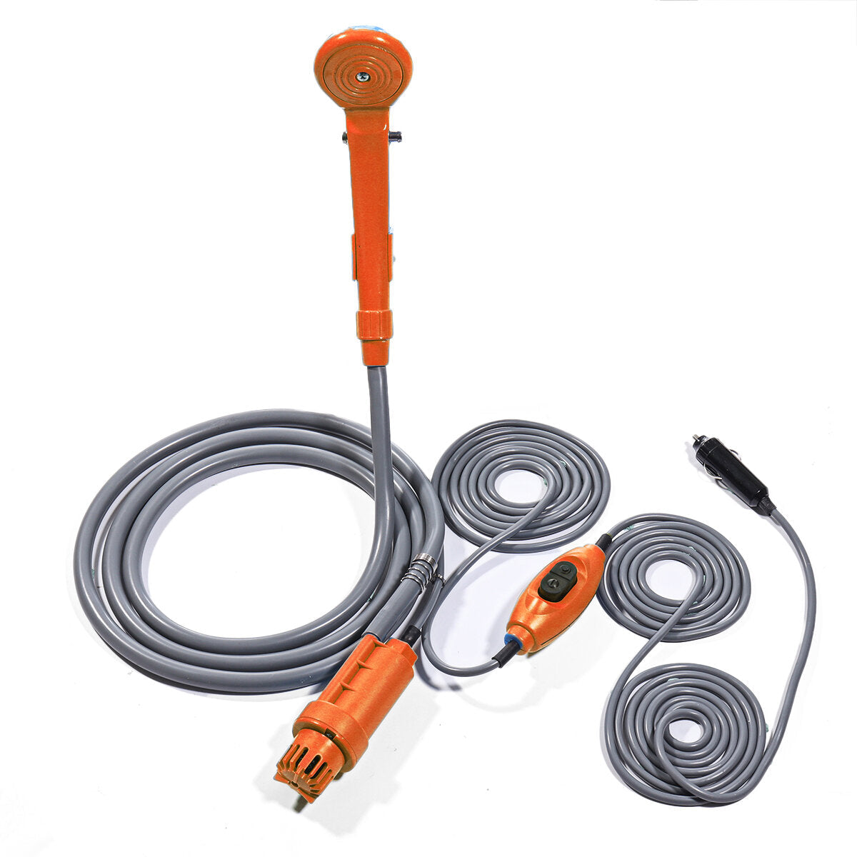 Portable 12V Car Water Shower Pump Set For Travel Trip Camp RV Caravan Boat Kit