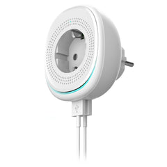 Dual USB Wifi Smart Socket EU Standard Voice Control Night Light Smart Plug Supports Amazon Alexa Google Home Tmall Genie IFTTT