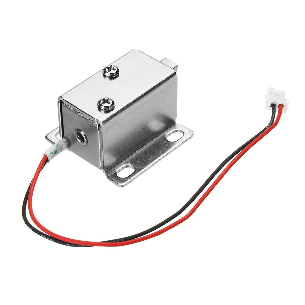 12V DC 0.43A Cabinet Electric Lock Assembly Solenoid Drawer Door 27x29x18mm