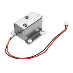 12V DC 0.43A Cabinet Electric Lock Assembly Solenoid Drawer Door 27x29x18mm