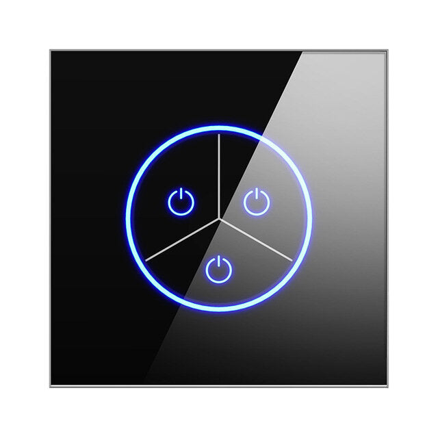 WiFi Smart Home Control 10A Smart House Light Wall Switch Wireless Touch Switches Remote Controller Voice Control Via Google Home Alexa