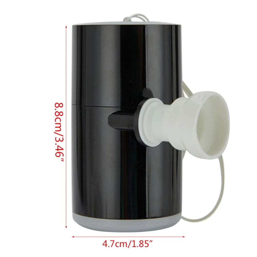 Outdoor Camping Tiny Air Pump With Camping Lamp Ultralight 1300mAh 180L/Min USB Charging Mini Inflator 3-level Brightness Adjustment