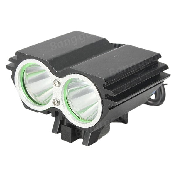 2x U2 LED Cycling Bike Headlight Headlamp Front Light
