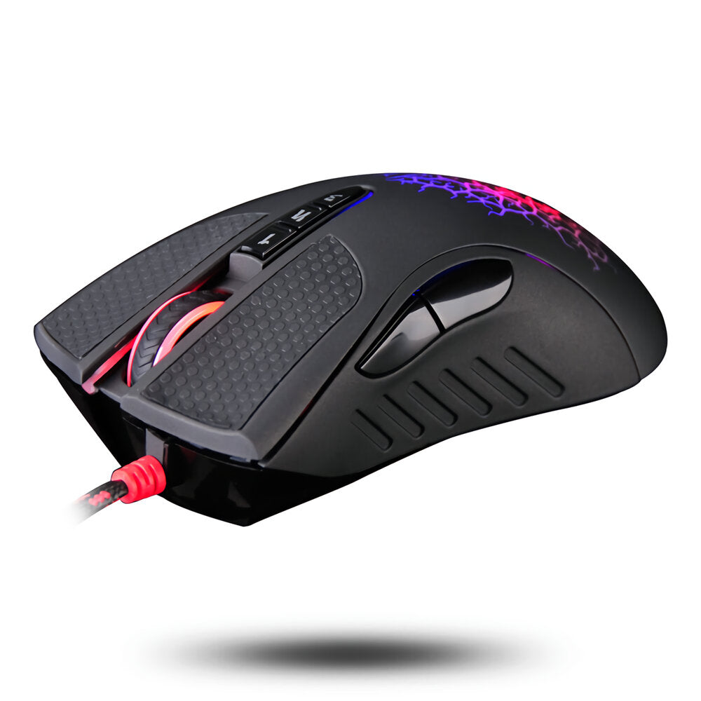 Wired Mouse without Activation Code 4000CPI 8 Buttons Optical Office Game Mechanical Mouse for Laptop PC Computer