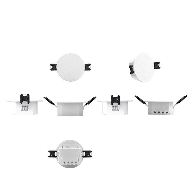 Wireless Smart Home Human Presence Sensor Brightness 2 in 1 Detection Motion PIR Sensor Works with Alexa Google Home