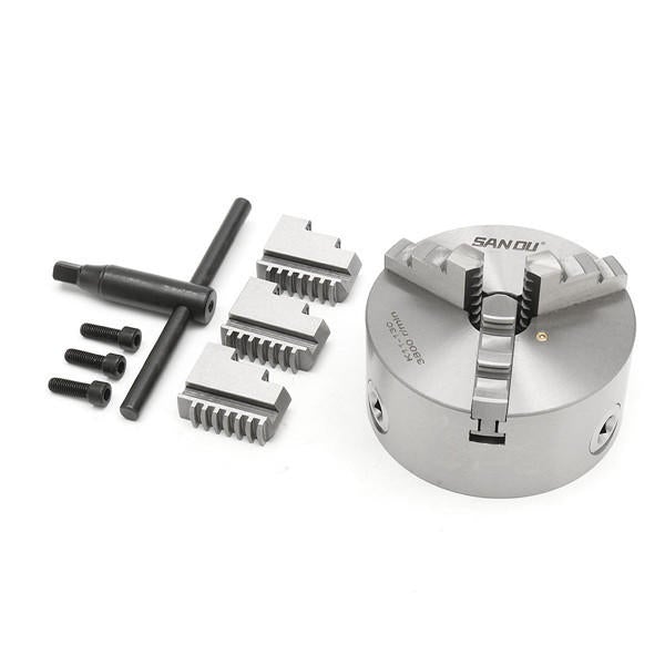 130mm 3 Jaw Self Centering Lathe Chuck with Key