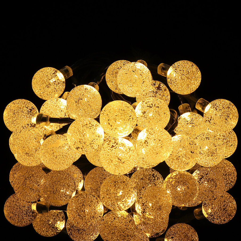 30 LED Solar Power Christmas Fairy String Light Party Outdoor Patio Decor Lamp