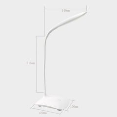 Fashionable LED Desk Lamp Work Reading Eye Protection USB Charging Folding Touch Dimming Desk Light