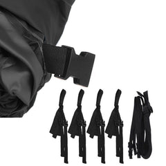 11-22ft Barco Boat Cover Anti-UV Waterproof Heavy Duty 210D Marine Protector Trailerable Canvas Boat Accessories