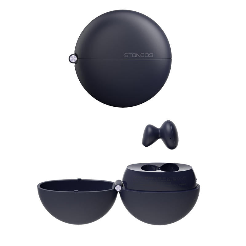 Mini Wireless Bluetooth Single Sports Earphone Smart Control Waterproof Headphone with Charging Case