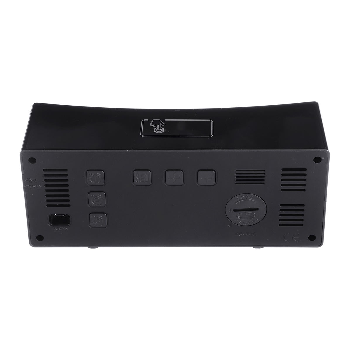 LED Alarm Clock Digital Snooze Touch Control Table Clock Day Time Temperature Display Home Decoration