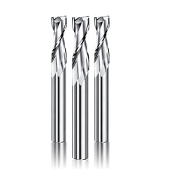1pc 1/4 Shank Milling Cutter 2 Flute Flat End Mill Tungsten Carbide Engraving Bit CNC Machine Tool Up Cut Router