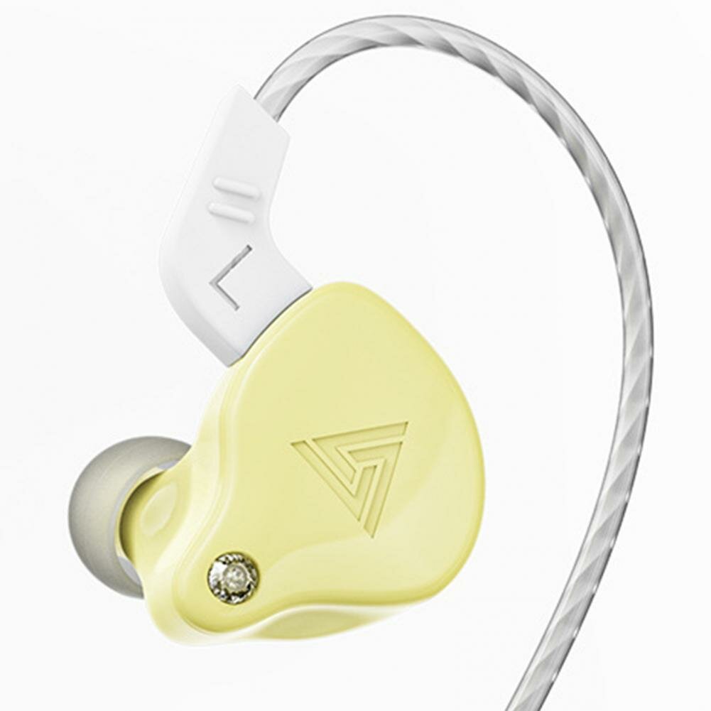 Wired Earphones 1.2m In-ear Hi-Fi Heavy Bass Line Control Headphone with Microphone