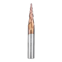 R0.25/ R0.5/ R0.75/ R1.0 *20*D6*50 2 Flutes Taper Ball Nose End Mill HRC50 Milling Cutter