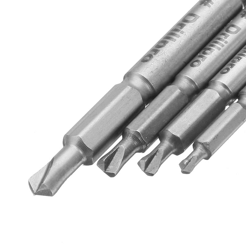 4pcs Small Size Double Side Damaged Screw Extractor Bolt Stud Remover Tool