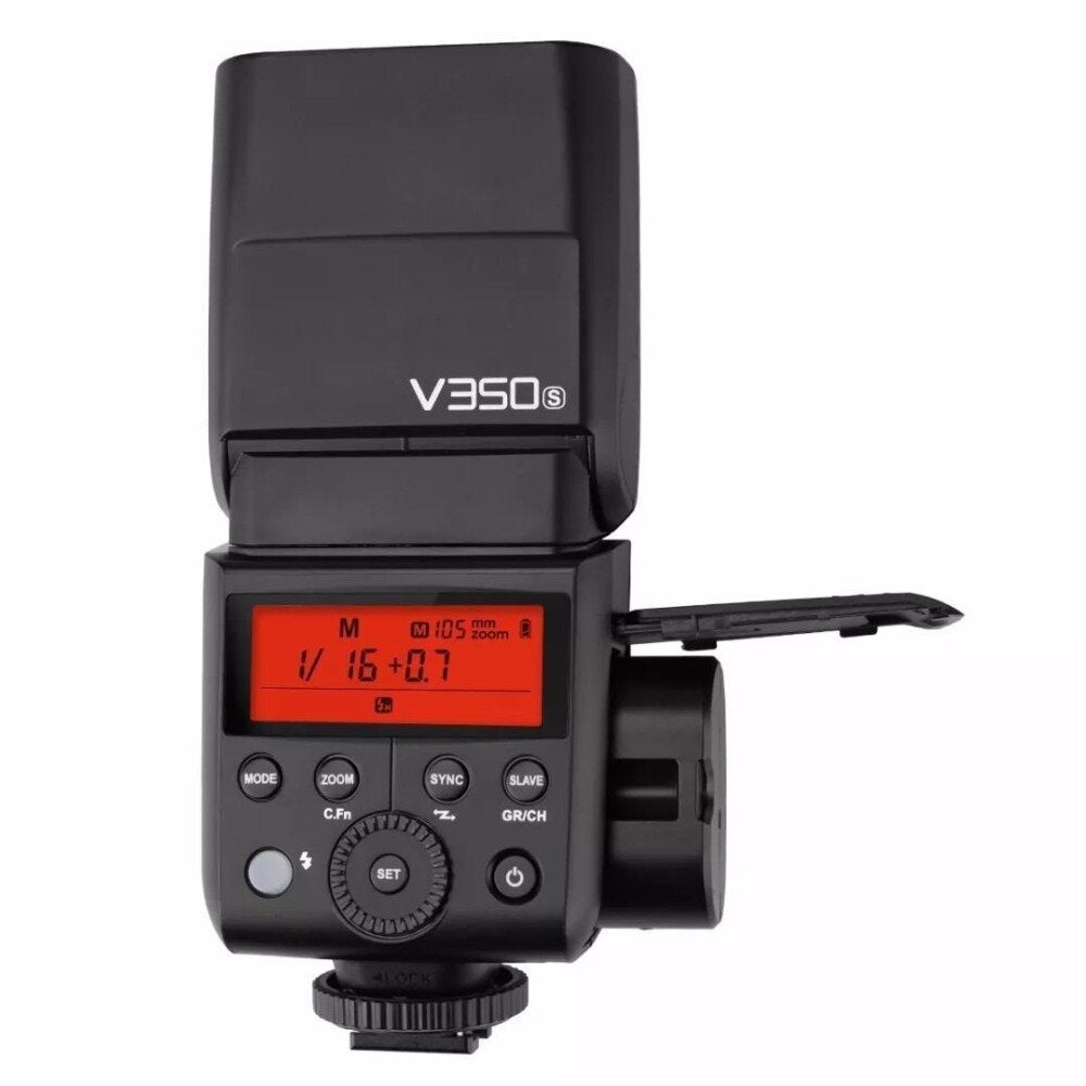 TTL Camera Speedlite Flash with Built-in Rechargeable Battery V350C V350N V350S V350F V350O for Canon/Nikon/Sony Fuji Olympus