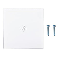 EU 433Mhz 1 Gang Smart WIFI Light Switch Interruptor Touch Wall Power Switch App Remote Control Intellegent Switch Work With Alexa Google Home