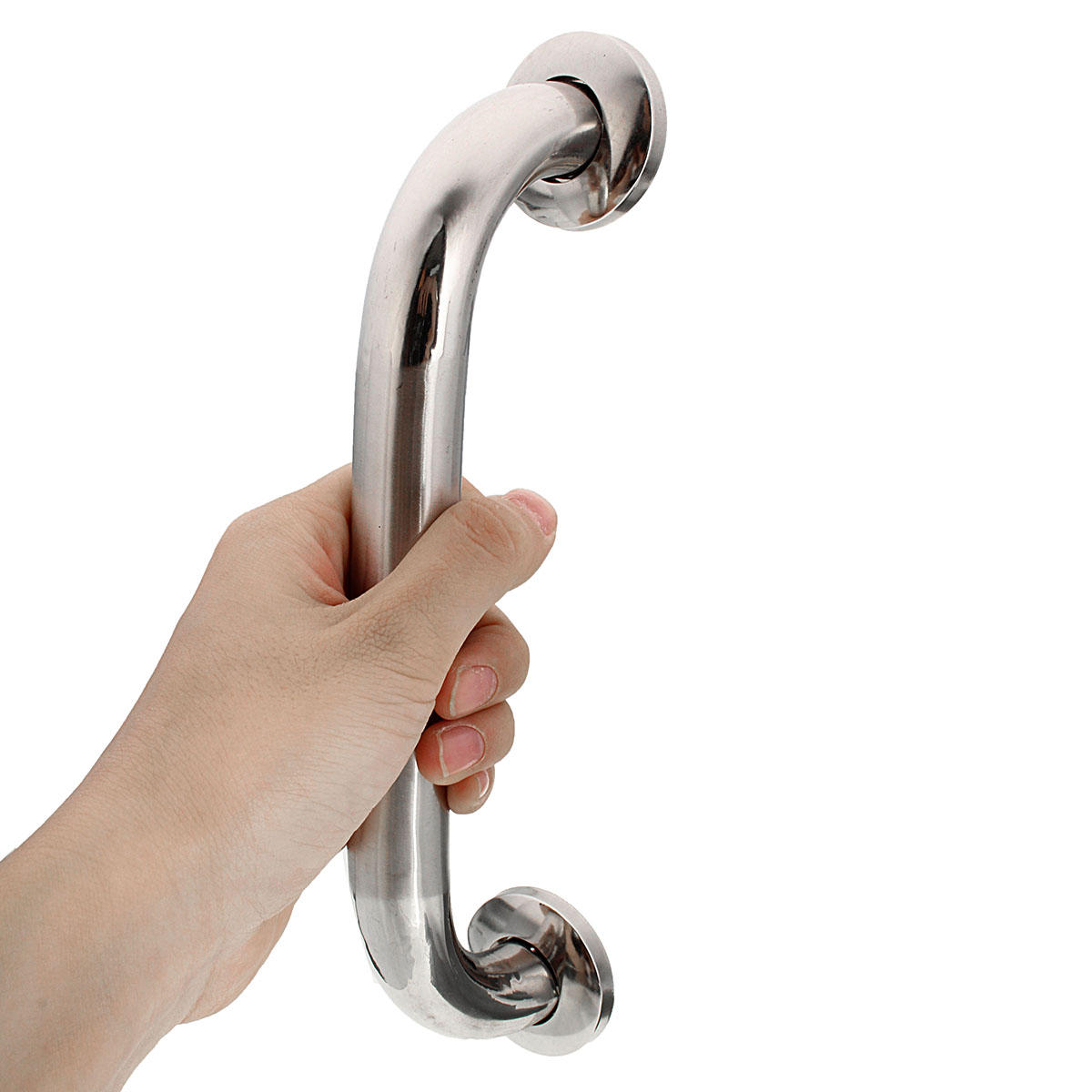 Stainless Steel Safety Bath Bathroom Shower Tub Hand Grips Grab Bar Handle 25cm